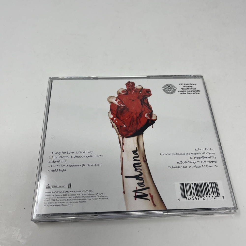 Rebel Heart (CD 2014) Madonna - Picture 3 of 3